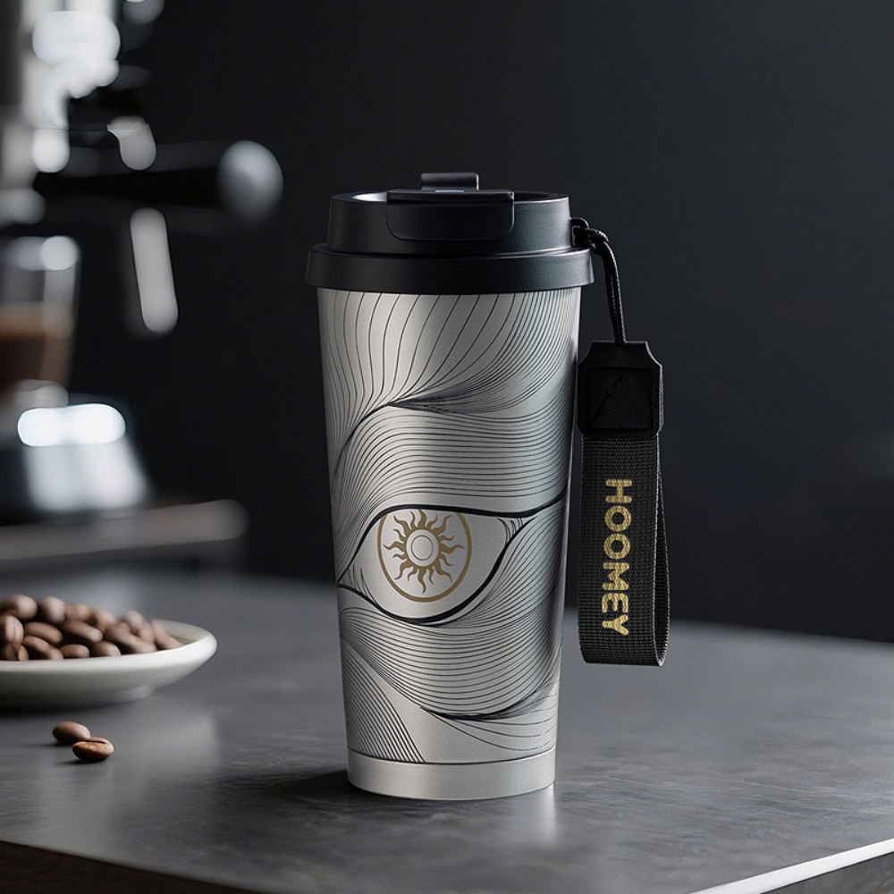 Ceramic Heat Emitter - Isolierte Kaffeetasse mit Keramikbeschichtung, Reisebecher mit