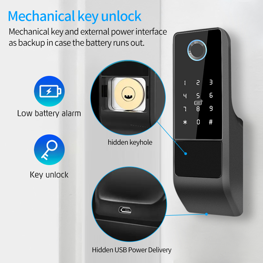 Ip65 wasserdicht ttlock Finger – Glass Door Hinge Bewertung und Preis