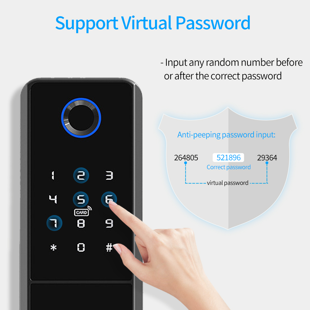 Ip65 wasserdicht ttlock Finger – Glass Door Hinge Bewertung und Preis